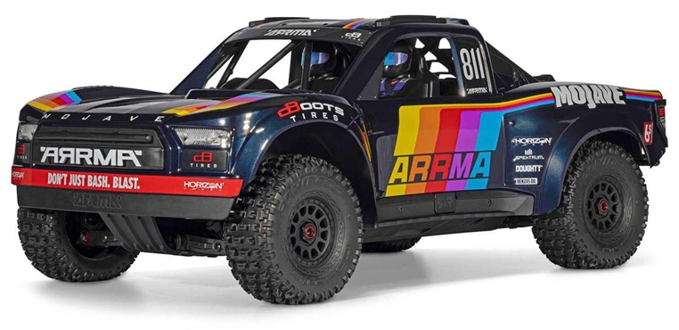 Arrma Mojave 6S BLX 1/7 4WD Brushless RTR Desert Truck (Blue) w/2.4GHz Radio