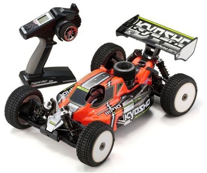 Kyosho Inferno MP10 GP Readyset 1/8 4WD Nitro Buggy (Red) w/2.4GHz Radio & KE21V Engine