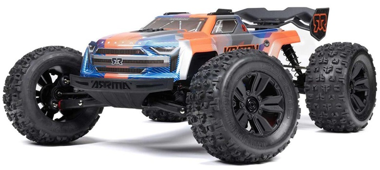 Arrma Kraton 6S BLX RTR 1/8 4WD Brushless Monster Truck (Blue/Orange) (V6) w/SLT3 2.4GHz Radio
