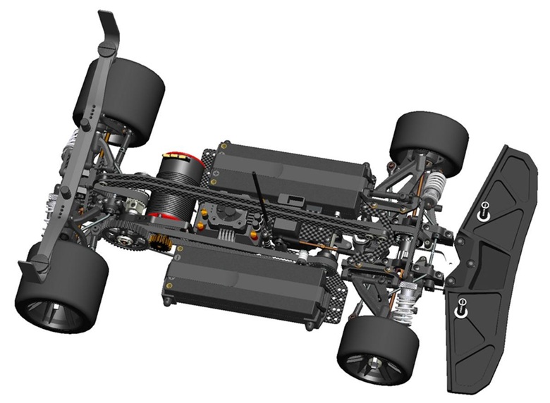 Serpent Viper 990E 1/8 4WD Electric On-Road Car Kit
