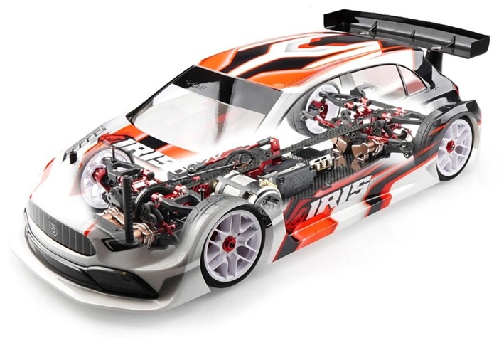 IRIS ONE.1 Competition 1/10 Electric FWD Touring Car Kit (Aluminum Linear Flex Chassis)