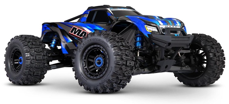 Traxxas Maxx WideMaxx 1/10 Brushless RTR 4WD Monster Truck (Blue) w/TQi 2.4GHz Radio & TSM