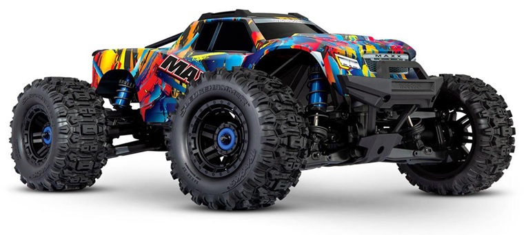 Traxxas Maxx WideMaxx 1/10 Brushless RTR 4WD Monster Truck (Rock N Roll) w/TQi 2.4GHz Radio & TSM
