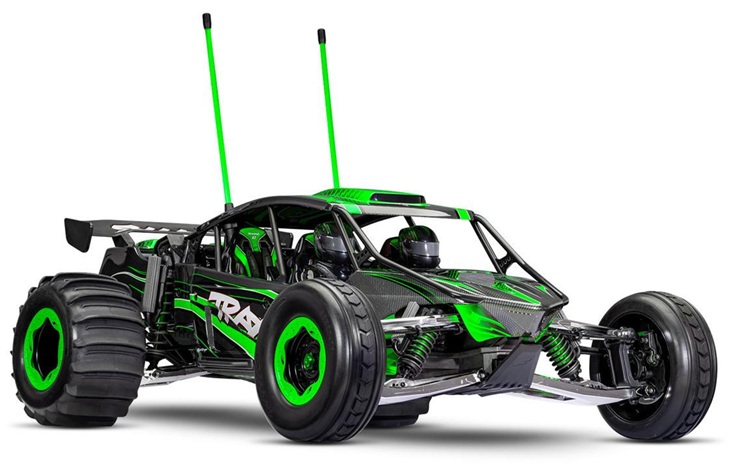 Traxxas Funco® Pro Scale® 2WD Brushless RTR Sand Car (Green) w/TQi 2.4GHz Radio, Link Module & TSM