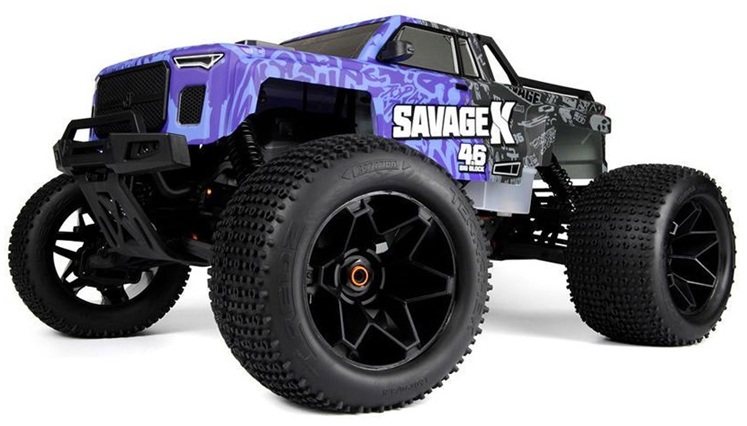 HPI Savage X 4.6 GT-6 RTR 1/8 4x4 Off-Road Nitro Monster Truck (Blue)