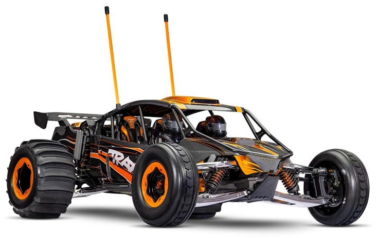 Traxxas Funco® Pro Scale® 2WD Brushless RTR Sand Car (Orange) w/TQi 2.4GHz Radio, Link Module & TSM