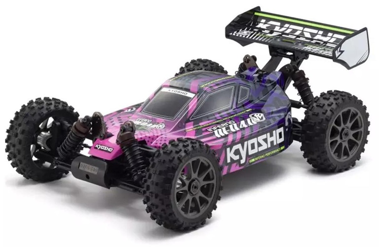 Kyosho NEO 4.0 VE ReadySet 1/8 Off-Road Electric Brushless Buggy (Pink/Purple) w/Syncro KT-231P 2.4GHz Radio