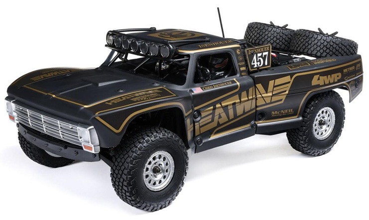 Losi Baja Rey 2.0 Ford F100 1/10 RTR 4WD Brushless Desert Truck (Heatwave) w/2.4GHz Radio, AVC & SMART