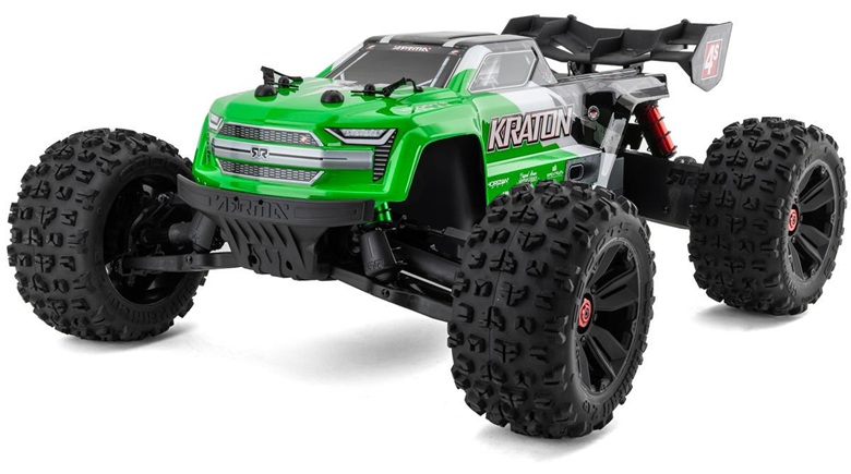 Arrma Kraton 4S V2 BLX RTR 1/10 4WD Brushless Monster Truck (Green) w/SLT3 2.4GHz Radio & Smart ESC