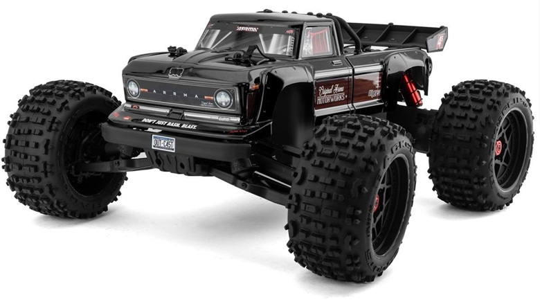 Arrma Outcast 4S V2 BLX Brushless RTR 1/10 Stunt Truck (Gunmetal) w/SLT3 2.4GHz Radio & Smart ESC