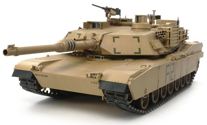Tamiya 1/16 U.S. M1A2 Abrams "Full Option" Main Battle Radio Control Tank Kit