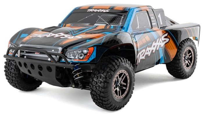 Traxxas Slash 4X4 "Ultimate" Brushless RTR 4WD Short Course Truck (Orange) w/TSM & TQi 2.4GHz Radio
