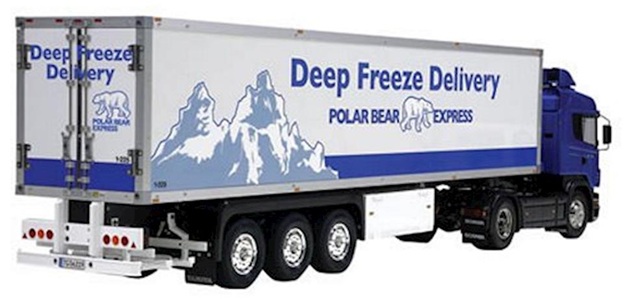 Tamiya 1/14 3 Axle Reefer Semi Trailer Kit