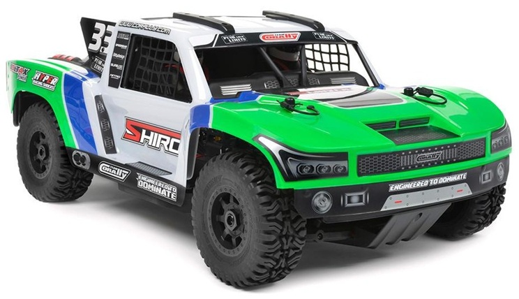Corally Shiroi XP6 6S Brushless 1/8 4WD Roller Short Course Truck (Green)