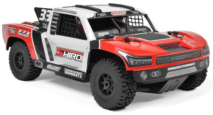 Corally Shiroi XP6 6S Brushless 1/8 4WD Roller Short Course Truck (Red)