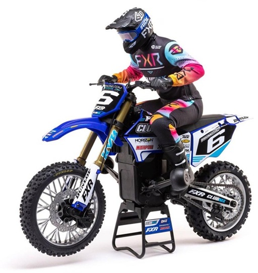 Losi Promoto-MX RTR 1/4 Brushless Dirt Bike (ClubMX) w/2.4GHz DX3PM Radio & MS6X System