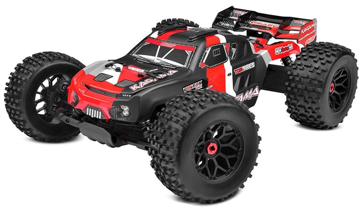 Corally Kagama XP 6S 4WD Brushless 1/8 Roller Monster Truck (Red)
