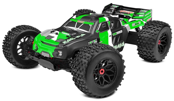 Corally Kagama XP 6S 4WD Brushless 1/8 Roller Monster Truck (Green)