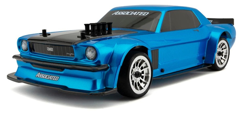 Team Associated DC10 RTR 1/10 Electric Brushless RWD Drift Car Combo (Blue) w/2.4GHz Radio, Battery & Charger