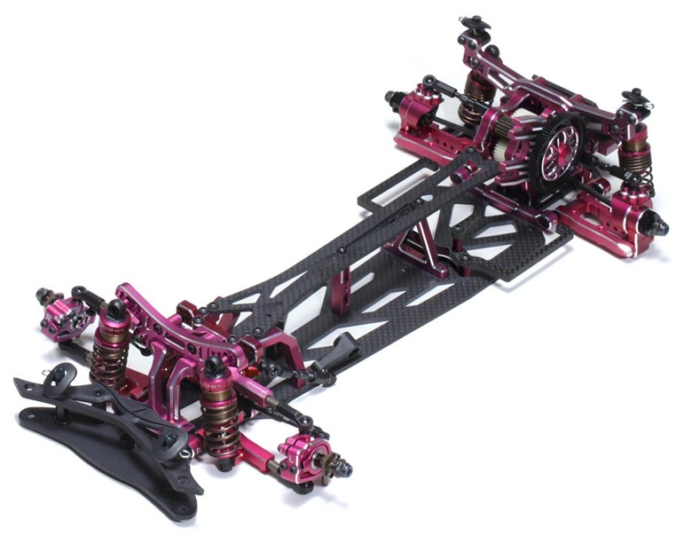 Yokomo SD3.0 Super Drift 1/10 Electric RWD Competition Drift Car Kit (Pink) (Limited Edition)