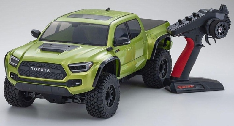 Kyosho KB10L Toyota Tacoma TRD Pro 1/10 Scale Electric 4WD Truck w/2.4GHz Radio (Lime)