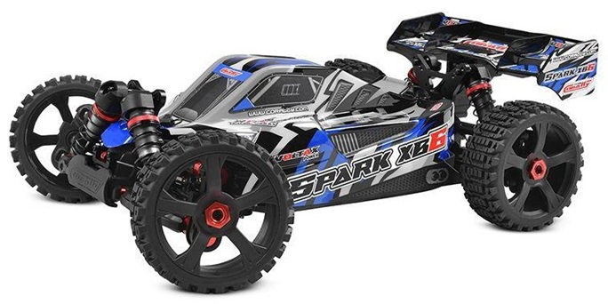 Corally Spark XB6 6S 4WD Brushless 1/8 Basher Roller Buggy (Blue)
