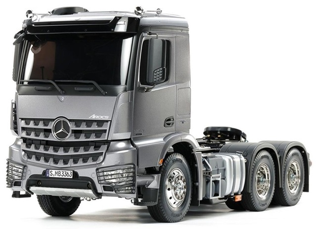 Tamiya 1/14 Actros 3363 Semi Kit (Light Gun Metal)