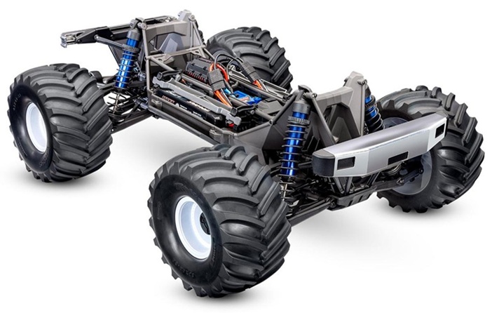 Traxxas X-Maxx® X-Monster 8S 1/6 4WD Brushless RTR Monster Truck (Without Body) w/TQi™ 2.4GHz Radio & TSM