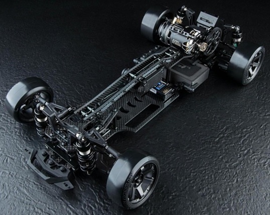 MST RMX 4 GT 1/10 RWD Electric Competition Drift Car Kit (Black) (No Body)
