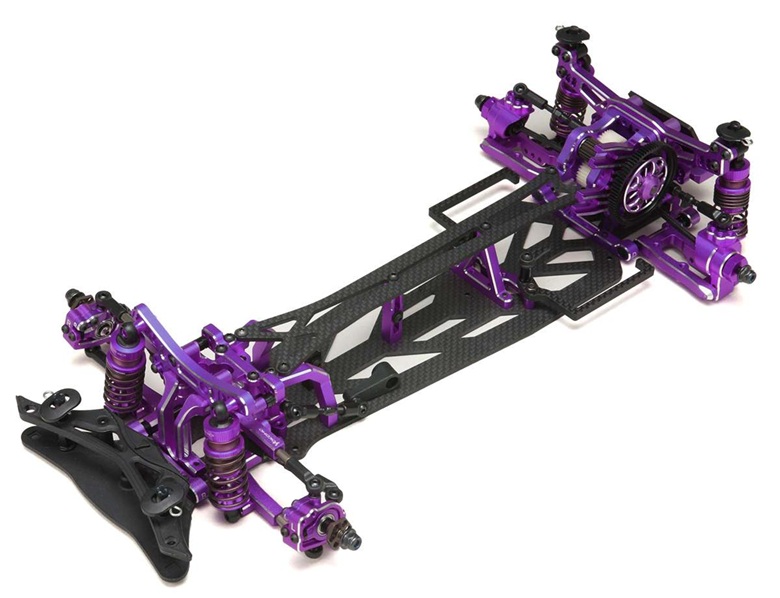 Yokomo SD3.0 Super Drift 1/10 Electric RWD Competition Drift Car Kit (Purple) (Limited Edition)