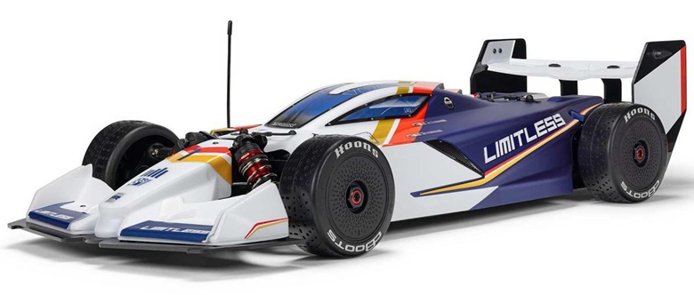 Arrma Limitless 120 8S BLX 4WD RTR Electric Brushless Street Speed (White/Blue) w/DX3 Radio, Smart ESC & AVC