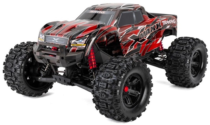 Traxxas X-Maxx 8S 1/6 4WD Brushless RTR Monster Truck (Red) w/2.4GHz TQi Radio, TSM & Belted Tires